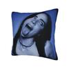 Billies Eilishs Pillowcase Double-Sided Printing Fabric Cushion Cover Decoration Throw Pillow Case Cover Home 45X45Cm
