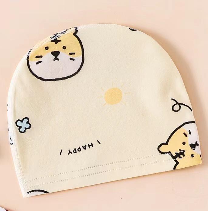 Four Seasons Newborn Baby Hat: Single & Double Layer Options for Girls