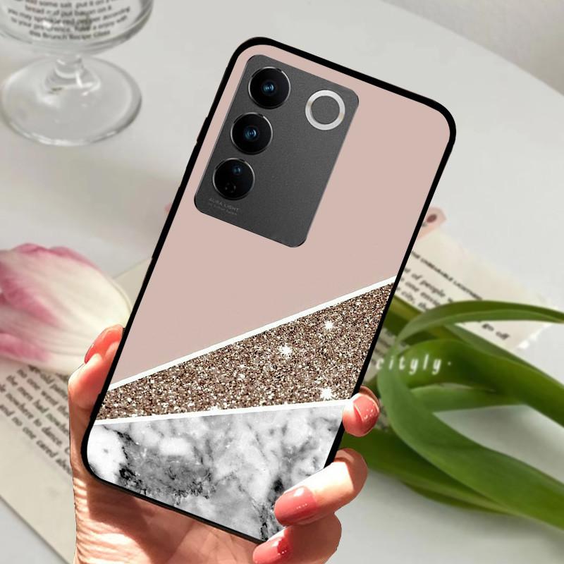 For Vivo V2230 V27 Pro 5G Case Popular Animal Cool Soft Back Protective Cover For Vivo V2237 V27e VivoV27 V 27 E Phone Bag Case