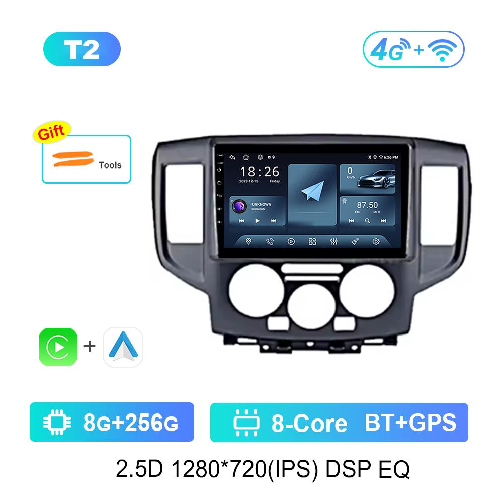 9'' for Nissan NV200 2011 2015 - 2018 Android Car Radio Multimedia Player DSP Stereo WiFi GPS Navi Carplay IPS Screen Auto Tools