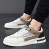 Mesh Breathable Men'S Shoes Thin Trendy Brand Mesh Shoes Little White Labor Insurance Casual Flat Non-Slip Board Shoes