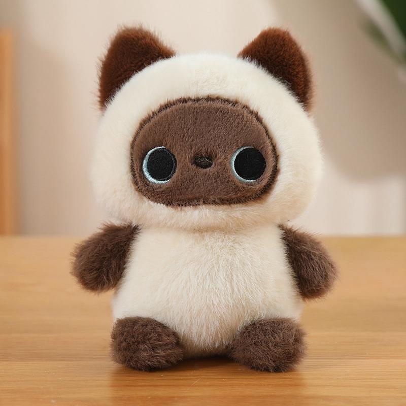 New Cartoon Animal Plush Toy Stuffed Bear Raccoon Sheep Fox Penguin Pig Elephant Otter Squirrel Rabbit Cat Panda Duck Dog Doll
