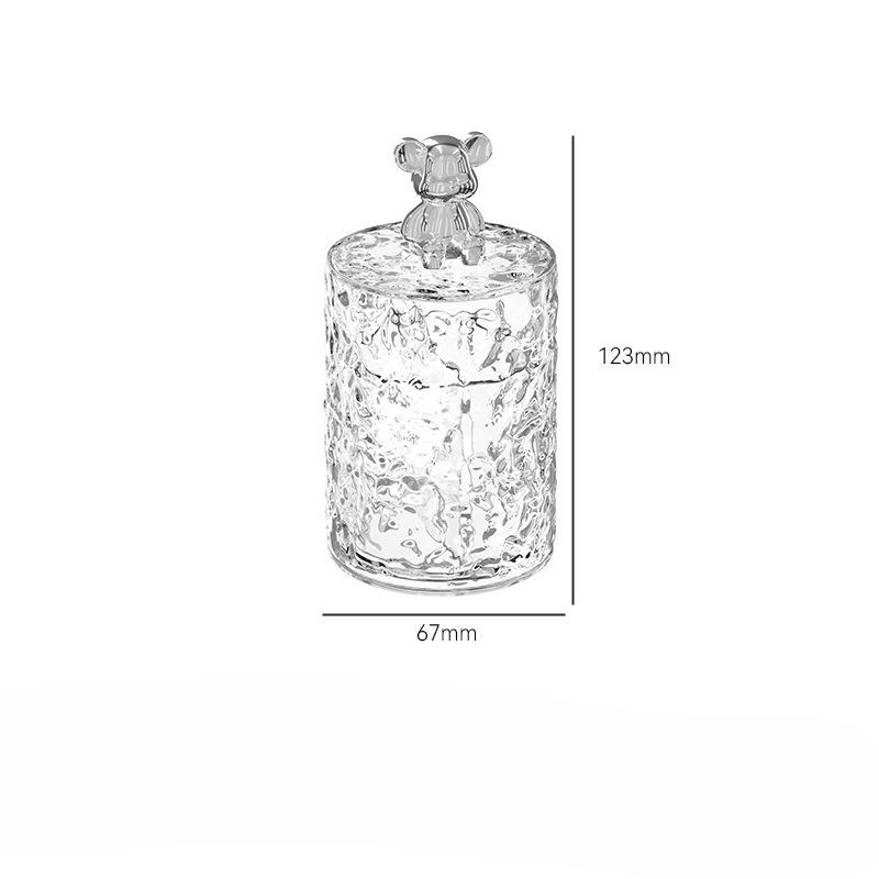 Zahnstocherbox, Staubdichte Aufbewahrungsbox für Wohnzimmer zu Hause, Zahnstocherglas, Zahnseideglas, Wattestäbchenbox, Zahnstocherzylinder