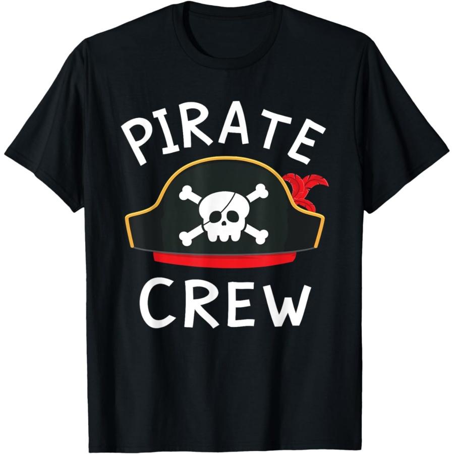 

Kids Boys Pirate Crew Birthday Party Supplies Group Matching T-Shirt XXXXXL різнокольоровий
