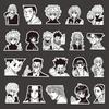 10/30/70 Stück Schwarz-Weiß Anime Hunter×Hunter Aufkleber Coole Graffiti Decals für Handy Koffer Notizbuch Kinder DIY Aufkleber Spielzeug