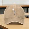 Bruce Springsteens Music Washed Baseball Cap  Fashion Sun Hip Hop Hats Summer Women Unisex Running Hippie Baseball Caps
