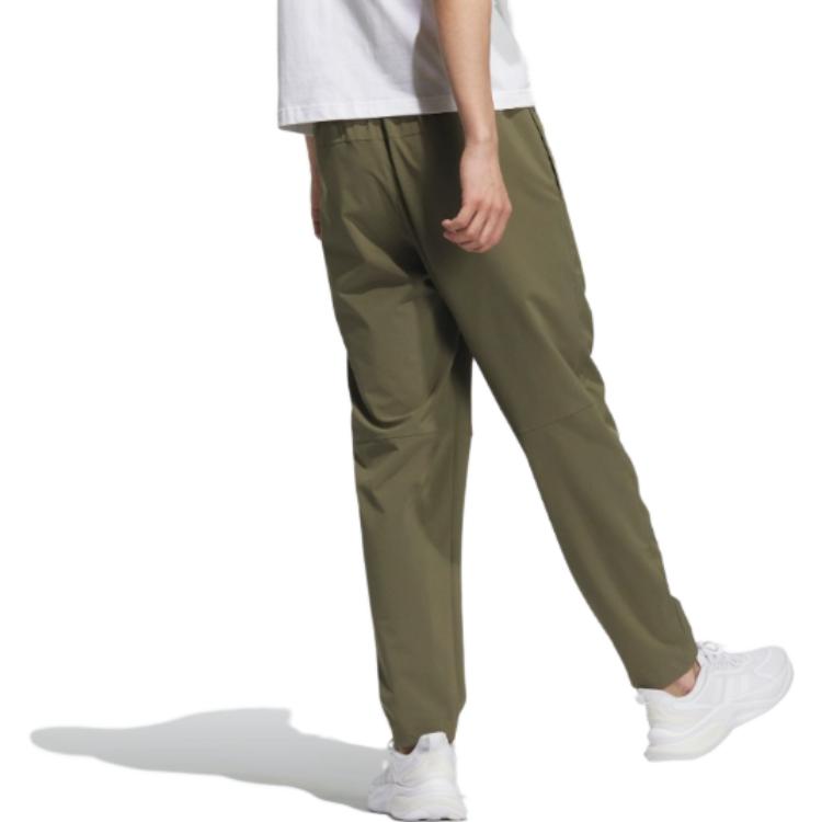 adidas Knitted Sweatpants Men's Olive IP3976