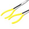 Extra Long Nose Pliers Straight Bent Tip Mechanic Equipment Hand Tools 1Pc
