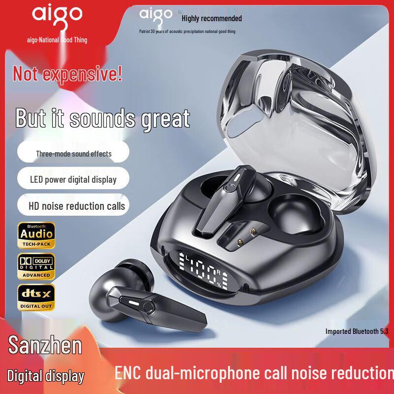 Aigo TJ130 TWS Bluetooth Gaming Earbuds