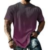 Men's Vintage Short Sleeve T Shirt Loose Fit Breathable Summer Sports Streetwear Casual Everyday Top