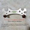 Multifunction Stainless Steel Plumbing Wrench Tool Bathroom Water Pipes Shower Faucet Drain Hose Installation and Removal Wrench with Level Bubble
