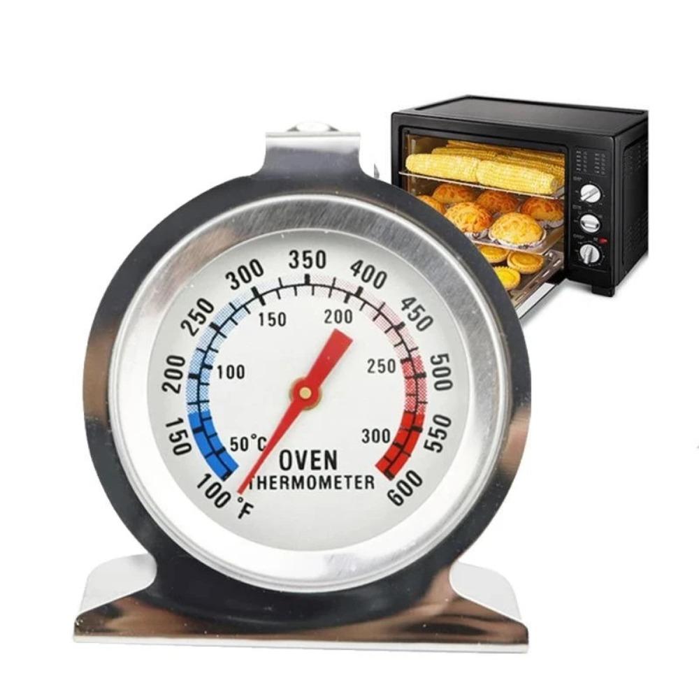 50-300°C Küchenthermometer für Ofen Lebensmittel Fleisch Temperaturfühler Stand-Up Zifferblatt Edelstahl Kocher Backzubehör