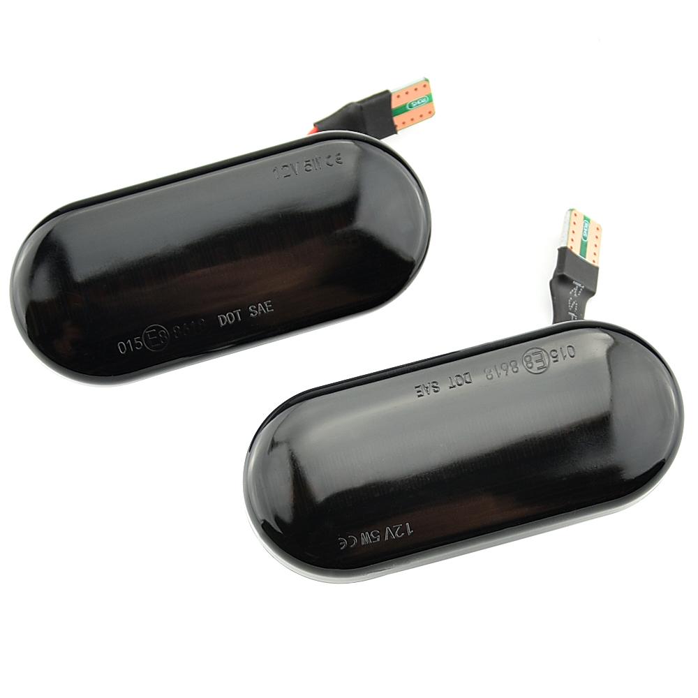 Dynamisch fließende LED-Seitenmarkierungs-Blinkerleuchte für VW Transporter T5 Polo Golf 3 4 Passat B5 Sharan Lupo Bora Multivan