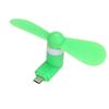 Cell Phone Mini USB Electric Fan Cooling Smartphone Portable Fan for Android & I Phone Universal Colo