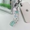 Dolphin Success Luck Keychain Phone Strap Beads