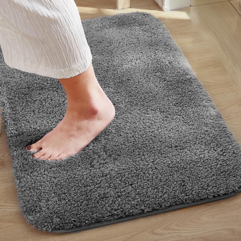 Non-slip Bathroom Door Mats: Quick-Drying, Absorbent Floor and Toilet Carpets