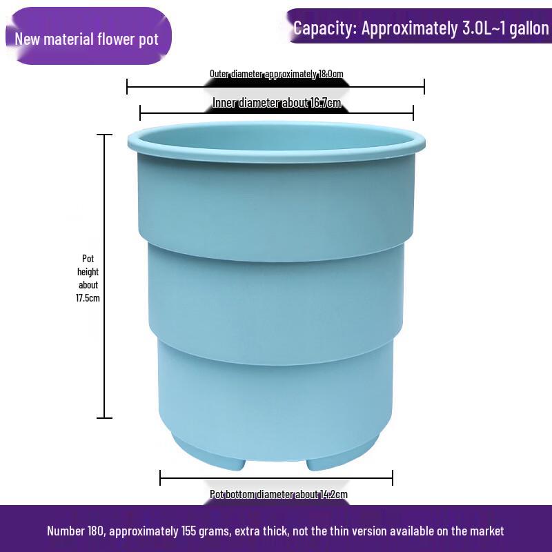 FenggeTu Root Control Resin Flower Pot
