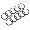 10Pcs Black Soft Silicone O-rings Gaskets Rubber Food Grade For Nespresso Stainless Steel Coffee Refillable Capsules Body Cup