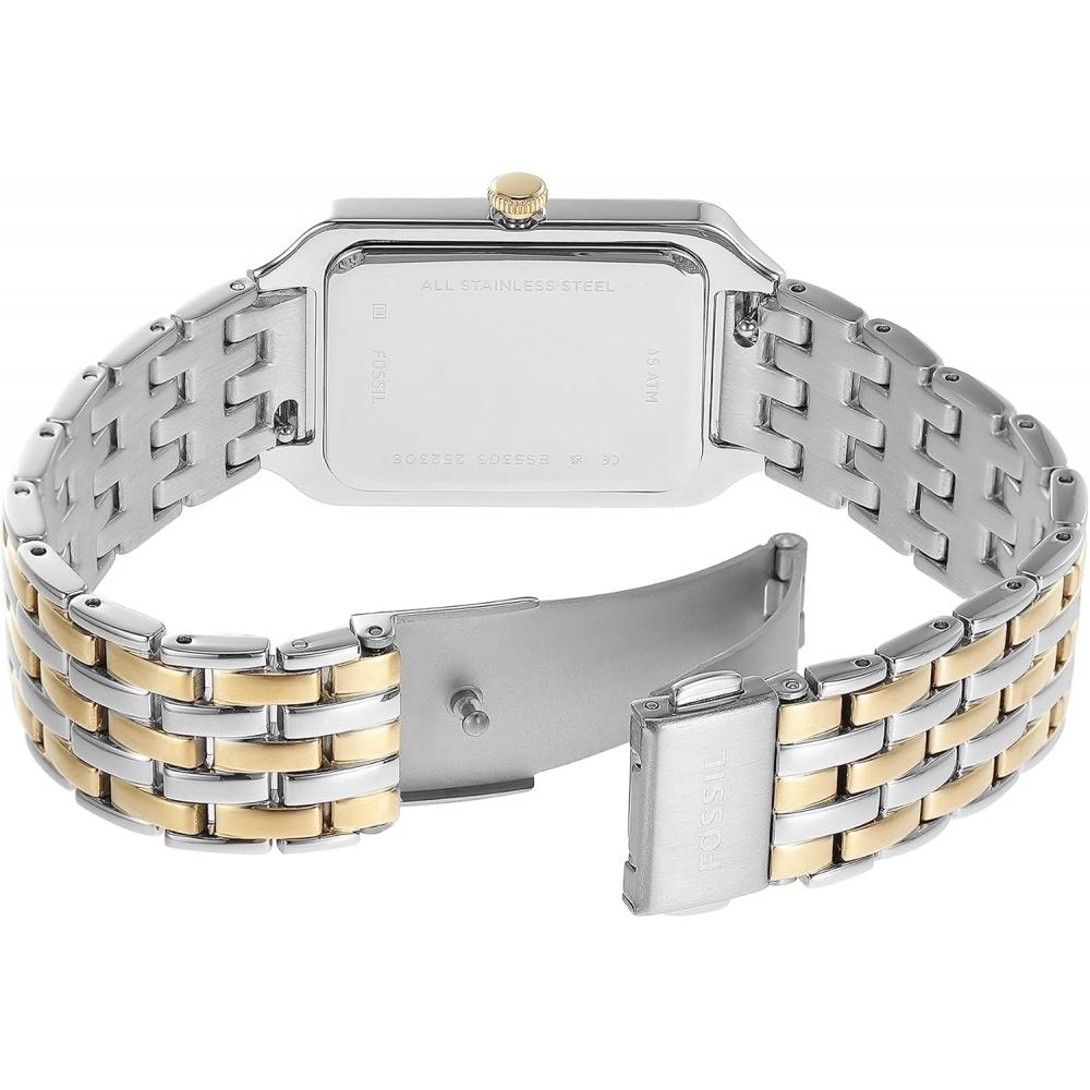 FoSSil Women S eS5305 Raquel Watch Silver Gold Multicolor eS5305