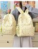 Schoolbag Candy Color Backpack Female Korean Version Girl Versatile School Bag Female Large Capacity Junior High School Student College Student 