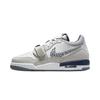 Jordan Legacy 312 Galaxy Suede Abrasion Resistant Low top Vintage Basketball Shoes Men's White Blue CD7069-124(Team1068)
