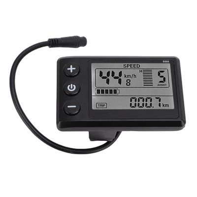 Elcykel LCD-display Elektrisk skoter LCD S866 Displaypanel med Vattentät 6-stiftskontakt Cykeltillbehör