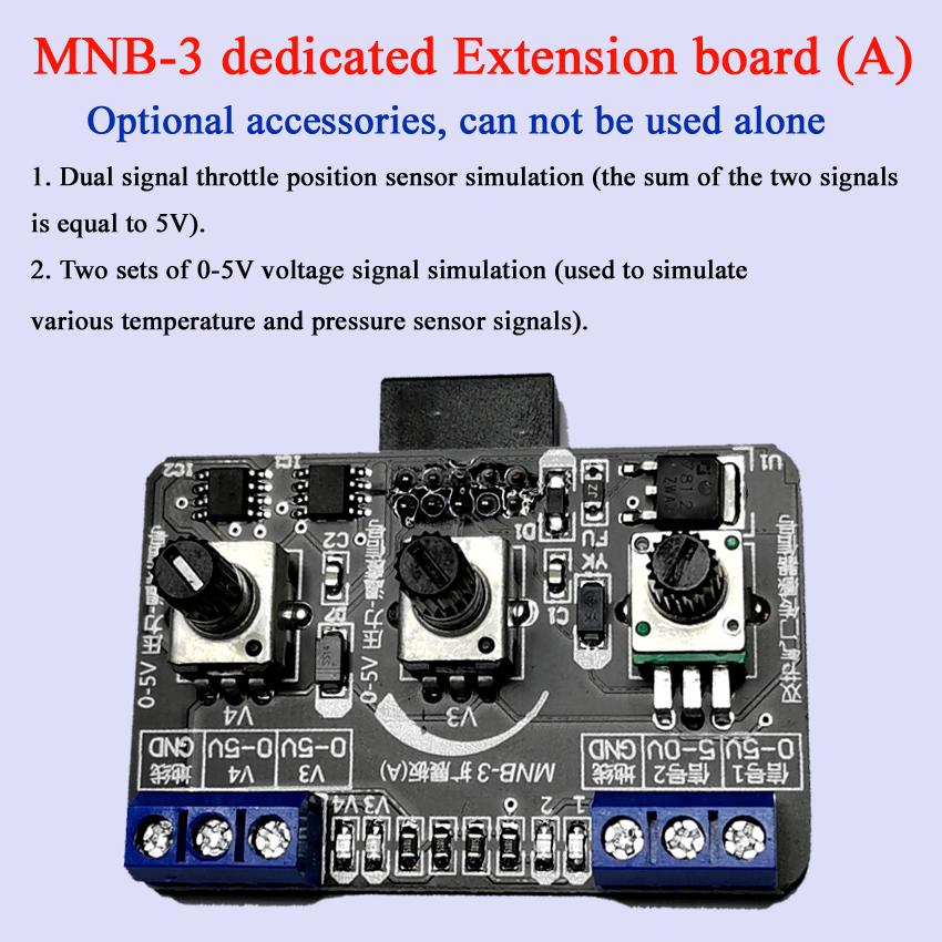 MNB-3 Auto Sensor Simulator Vehicle Automobile Signal Generator Voltmeter MNB-2 Tester Car Oxygen Oil Pressure Sensor Simulator