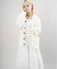 Starry Eyed Cotton Pintuck Long Tiered Skirt (White)
