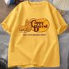 Cappy Barrel Capybara Tshirt Unisex Summer Cotton Short Sleeve Casual Graphic Tee Shirt Women Clothes Streetwear 90s T Shirts Top