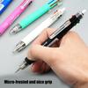 Multifunction Multicolored Ballpoint Pen Mechanical Pencil, 5-Color-in-1 Retractable Ballpoint Pen for School Office