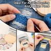 12/14 Hook Small Woven Machine Metal Tool Darning Machine Weaving Loom Kit  Repair Clothes