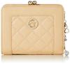 Pinky en Diane Dubbelgevouwen Portemonnee Mademoiselle Beige
