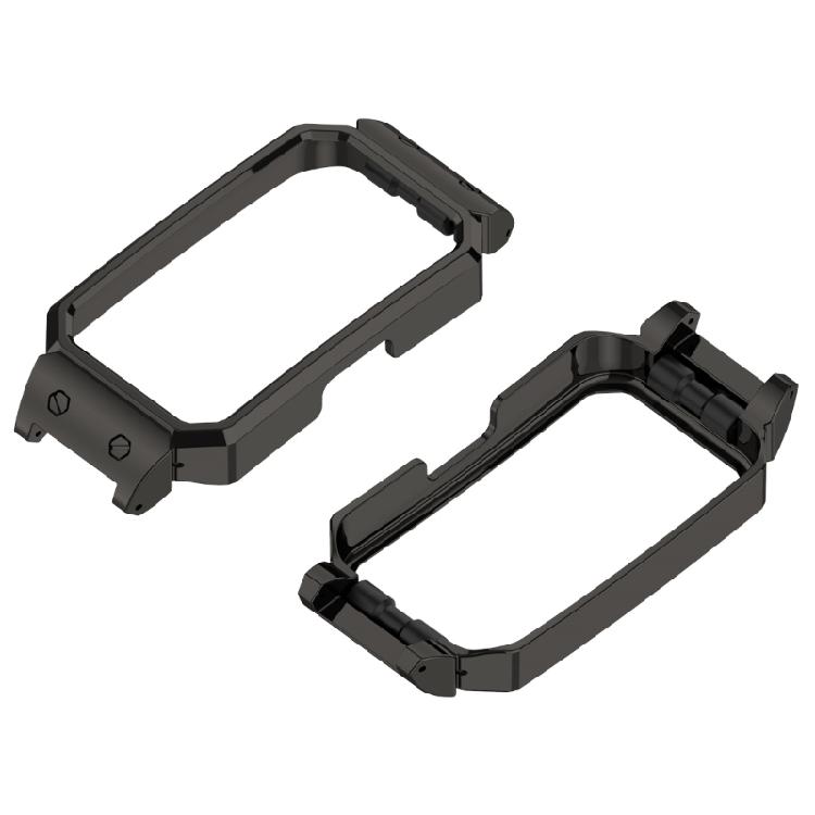 Steel Frame Screen Protector Smartwatch Wristband Accessory Protective Cover Case for Band 10 9 8