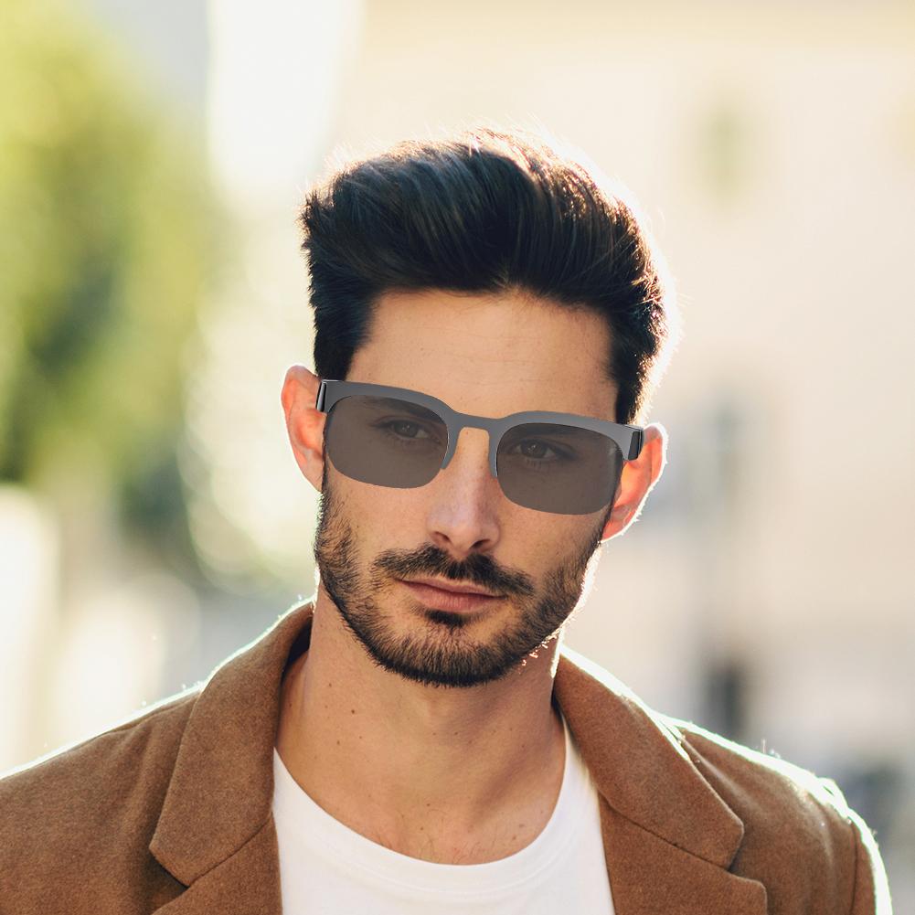 BT Sunglasses with AI Translator Hands-Free Music & Calls Outdoor Sports Headphones UV Protection for Men and Women