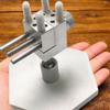 360 Degree Rotating Base Aluminum Vise Nonslip Pad Drill Press Vise Benches Vise For Secure Workpiece Clamping