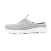 New Casual Sports Shoes One-pedal Fly-woven Lightweight Soft Sole Half-drag Large-size Fly-woven Mesh Breathable Women's Shoes