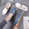 Fashion Women Casual Flat Shoes Spring Autumn Loafer Women Slips Soft Round Toe Denim Flats Outdoor Sports Plus Size