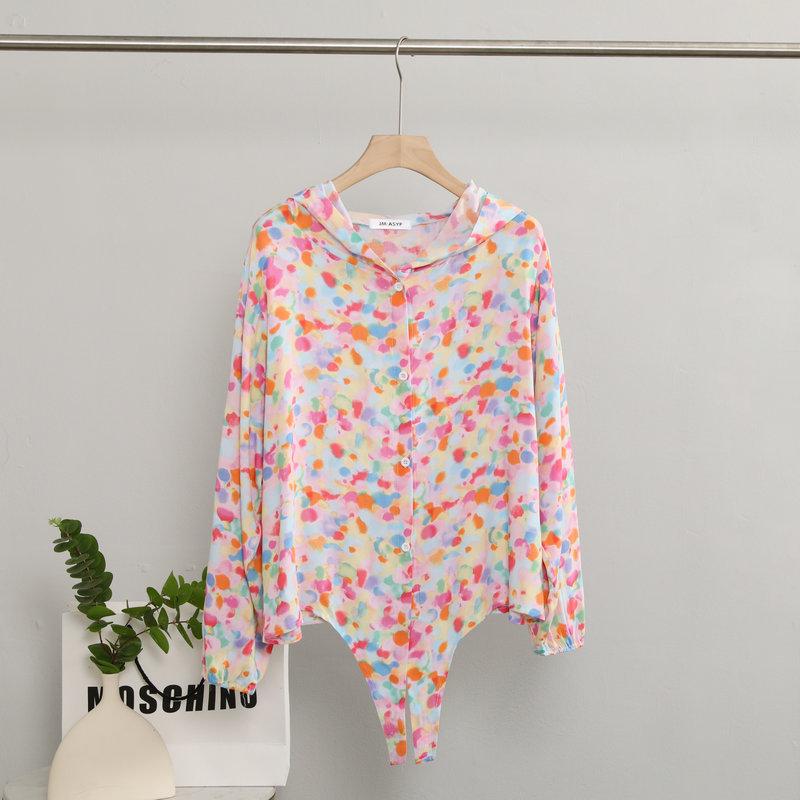 Women's Summer Lightweight Hooded Cardigan - Versatile, Plus Size Long Sleeve Rayon Jacket