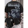 Deutsche Band Böhse Onklez Grafik T-Shirt Herren Damen Streetwear Oversized Y2k Lässig Locker Hip Hop Harajuku Kurzarm Unisex Damen Herren Kleidung