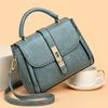 Women's Lightweight PU Leather Bag  Small Shoulder Bag  Brim Bag  Summer Bag  Female Travel Bag