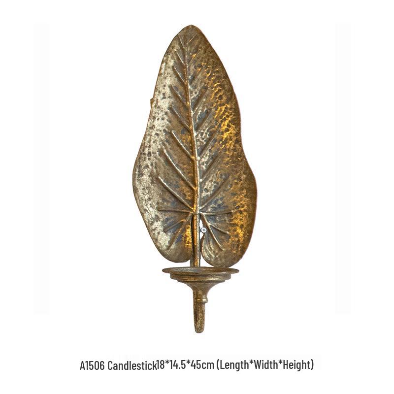 Bohemian Leaf-Shaped Wall Hanging for Bedroom or Christmas Décor