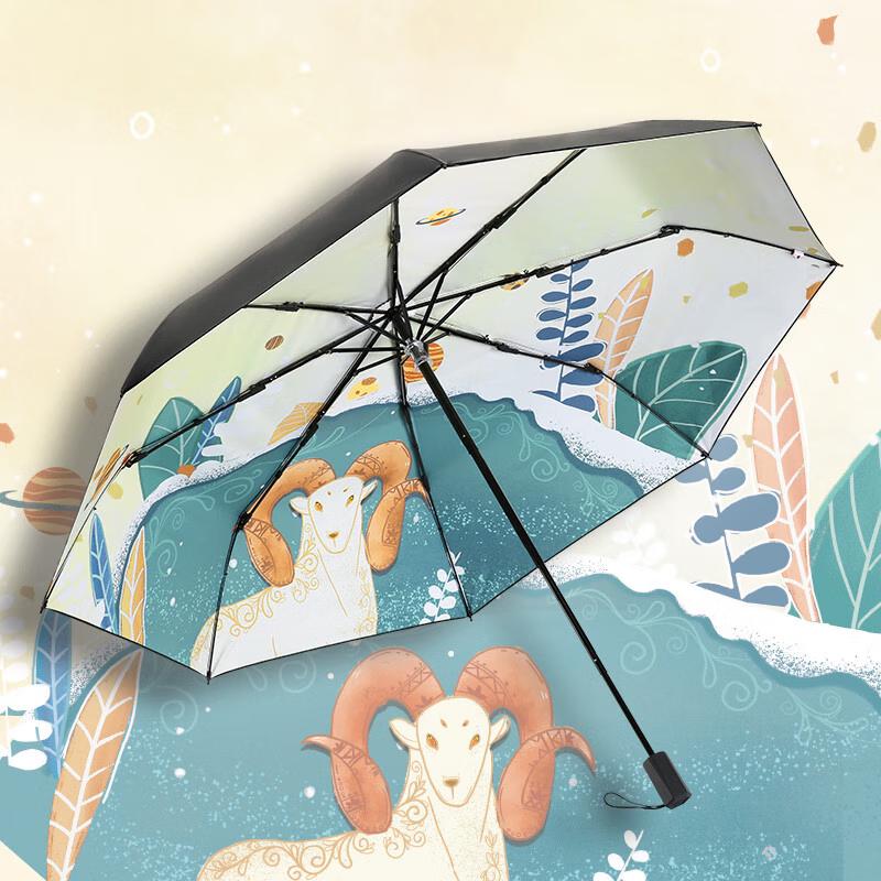 Foldable Zodiac Constellation Umbrella