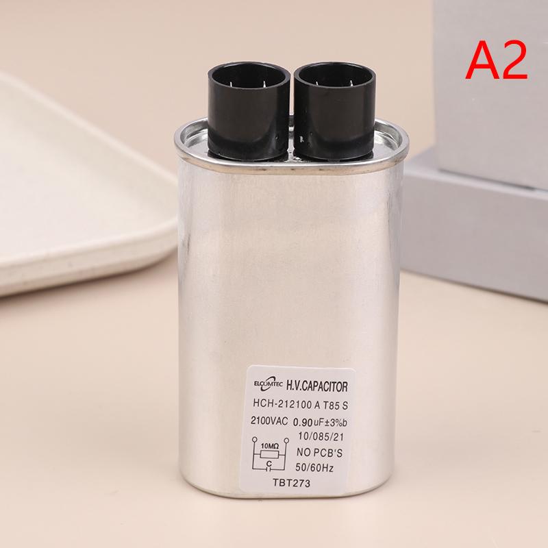 For Microwave Oven Capacitor Parts 0.85uF / 0.9uF / 0.95uF / 1.0uF / 1.05uF / 1.08uF Microwave Oven High Voltage Capacitor
