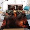 D-Dota 2 Spiel Bettwäsche-Set Weich Gewaschen Bett 3-teilig Sommer Bequem Studentenwohnheim Zuhause Baby Bettwäsche Bestseller