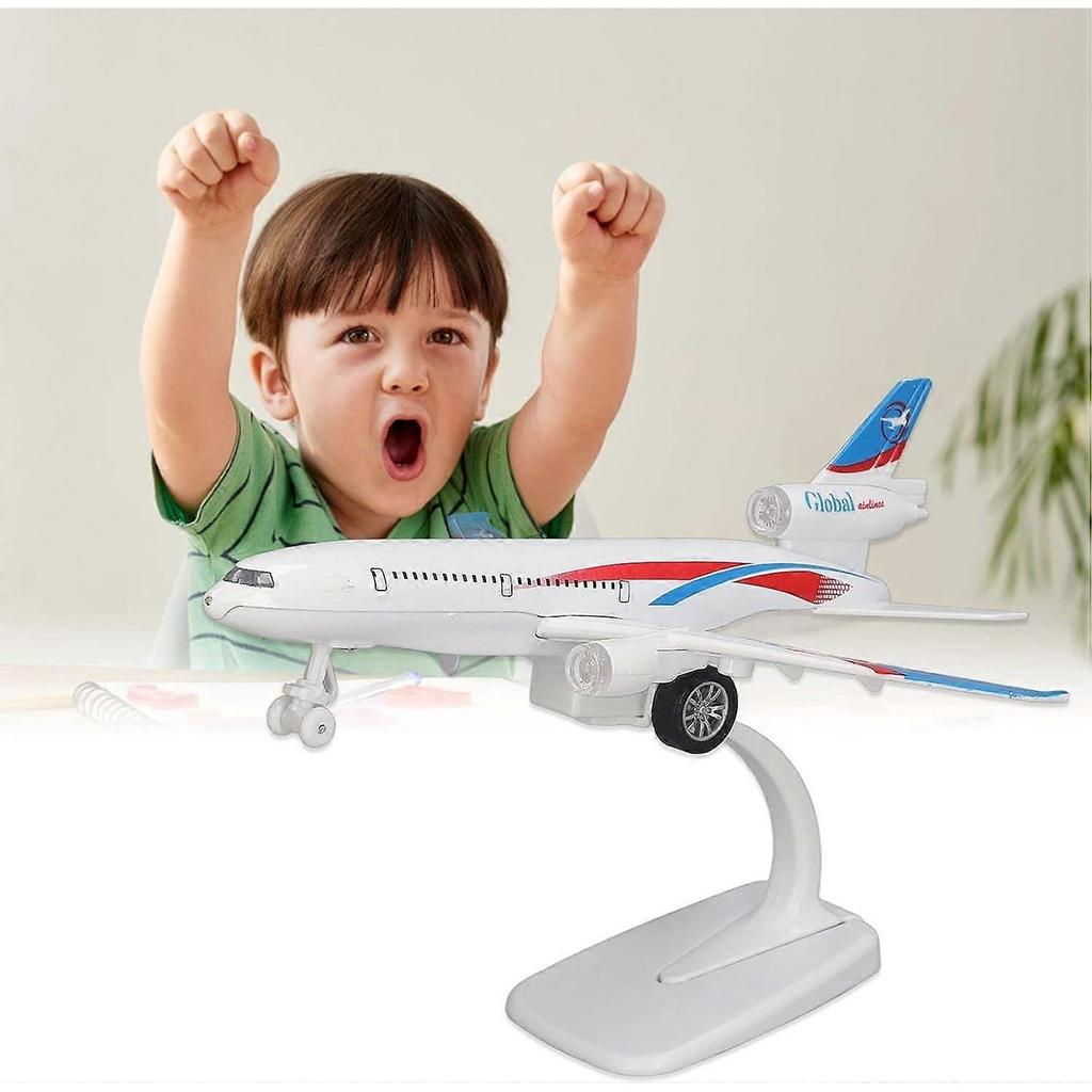 Airplane Model, Aircraft Model Toys Cool Sound Light Effects Alloy for Collection