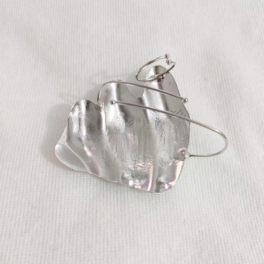 Minimalist Style Knuckle Ring Irregular Design Joint Ring Unique Pleated Ring for Unisex Wear