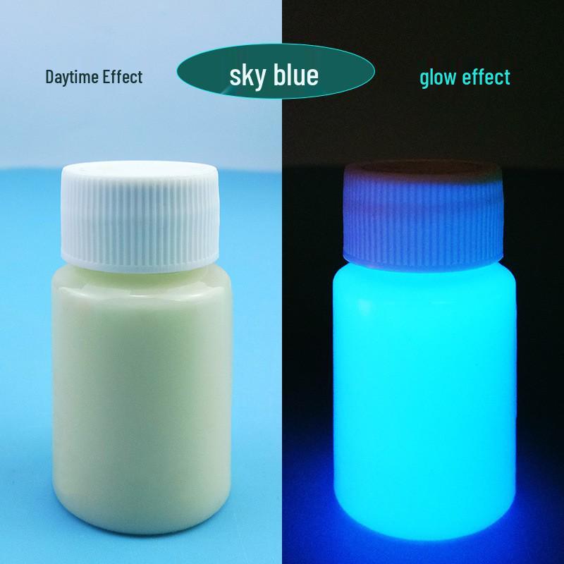 

Світловідбиваючий флуоресцентний порошок фарби Super Bright Waterproof для ручного розпису, для нічних забігів.