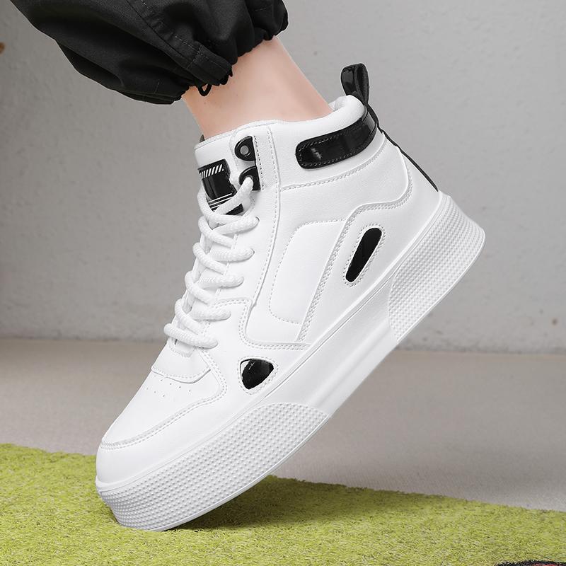 Big Size 47 High Top Shoes Men Casual Sneakers Comfortable Lightweight White Sport Running Shoes Training For Men Tenis Walking Gym Footwear