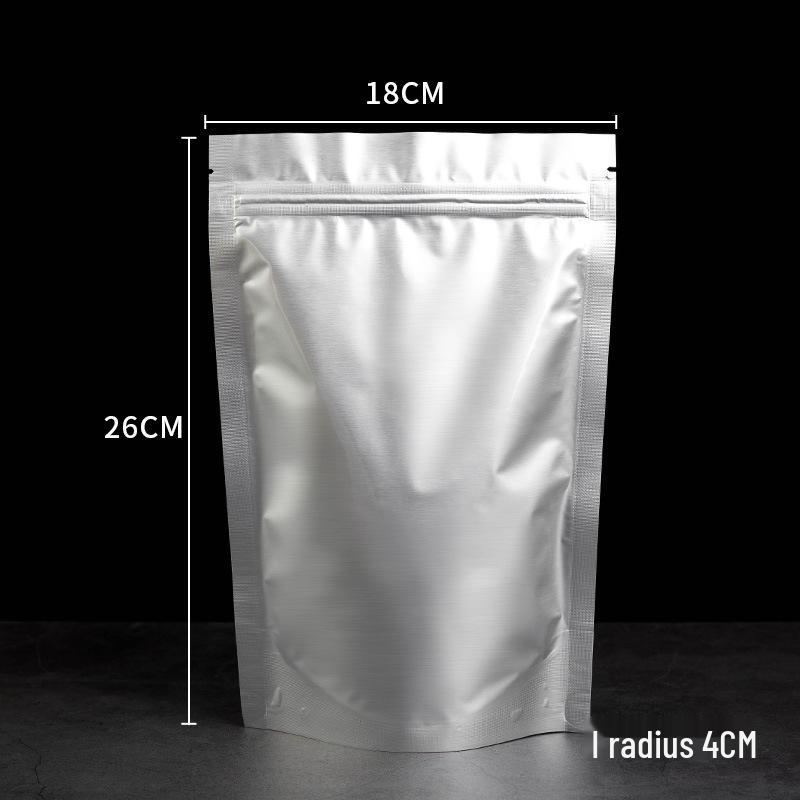 Hliníková fóliová samostojící taška se zipem pro balení potravin