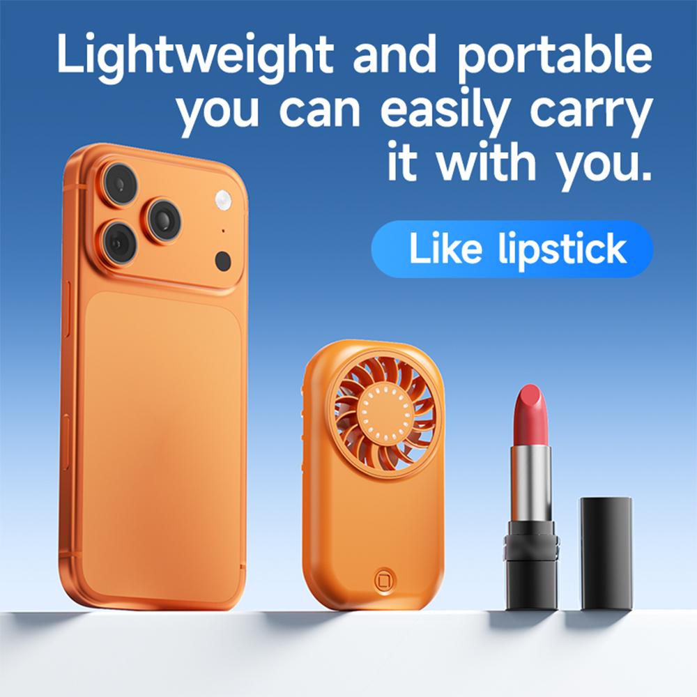 Xiaomi 1200mAh Handheld Mini Fan Powerful Small Personal Portable Speed Adjustable USB Rechargeable Eyelash Fan for Kids Girls Woman
